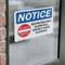 Signmission Restricted Area Alarm Will Sound Sign, Vinyl Decal, 10in W x 7in L, 2PK OS-2PACK-NS-D-710-L-18073 - alternate 6
